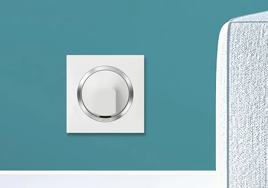 Prise sortie de câble Dooxie blanc carrée-Legrand New