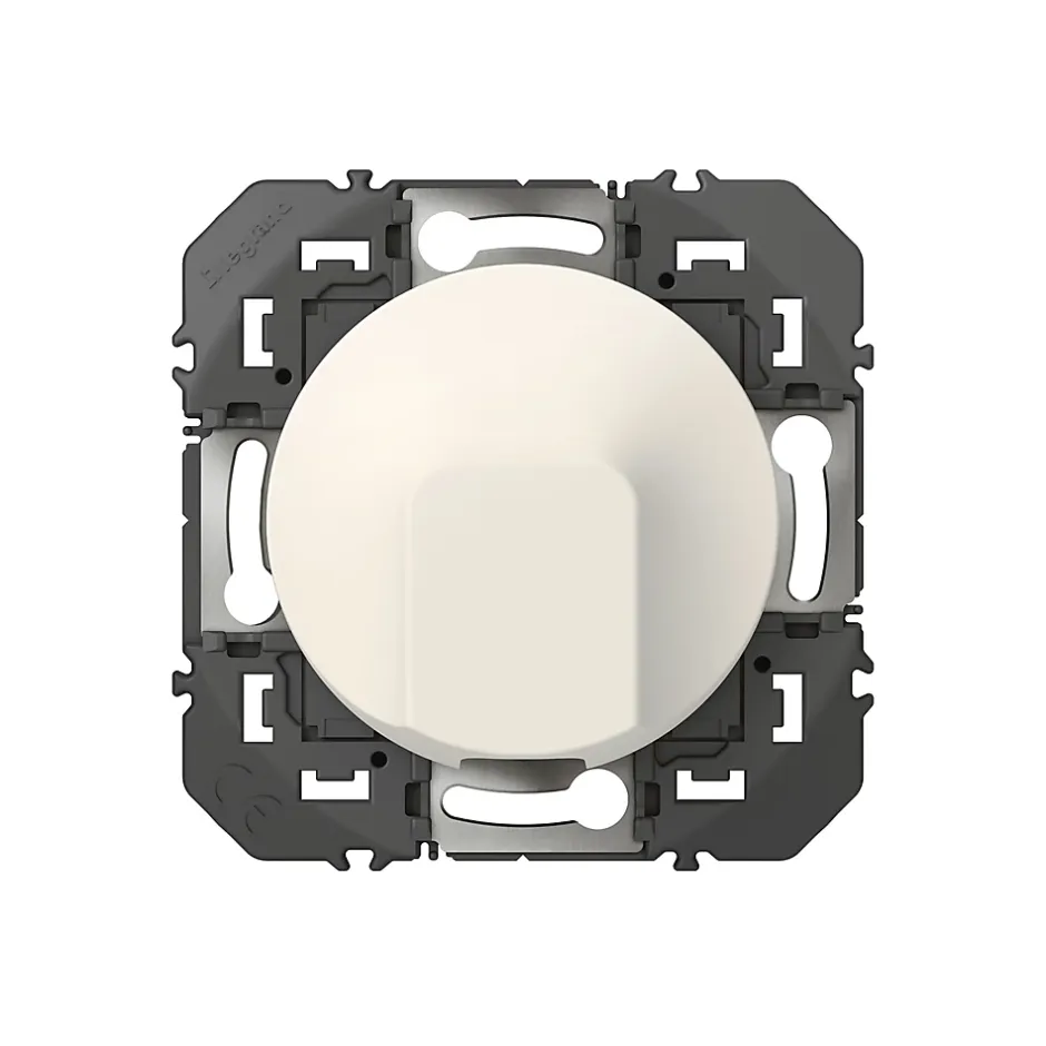 Prise sortie de câble Dooxie blanc carrée-Legrand New