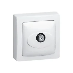 Prise TV simple ASL blanc 9.5 mm-Legrand Sale