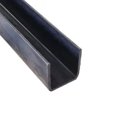 Profilé acier en U 20x40x20 ep 2 mm, 1 metre --Comment Fer Discount