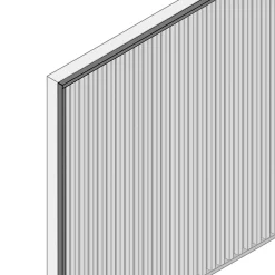 Profil acier pour bardage et parement U XL45 noir mat L.2,3 m-Le Profileur Français Best