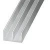 Profilé double U aluminium brut 10 x 16 x 10 mm, 2 m^ Outlet