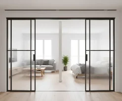 Profilé plat aluminium laqué anthracite 30 x 2 mm, L. 2,5 m-CQFD Discount