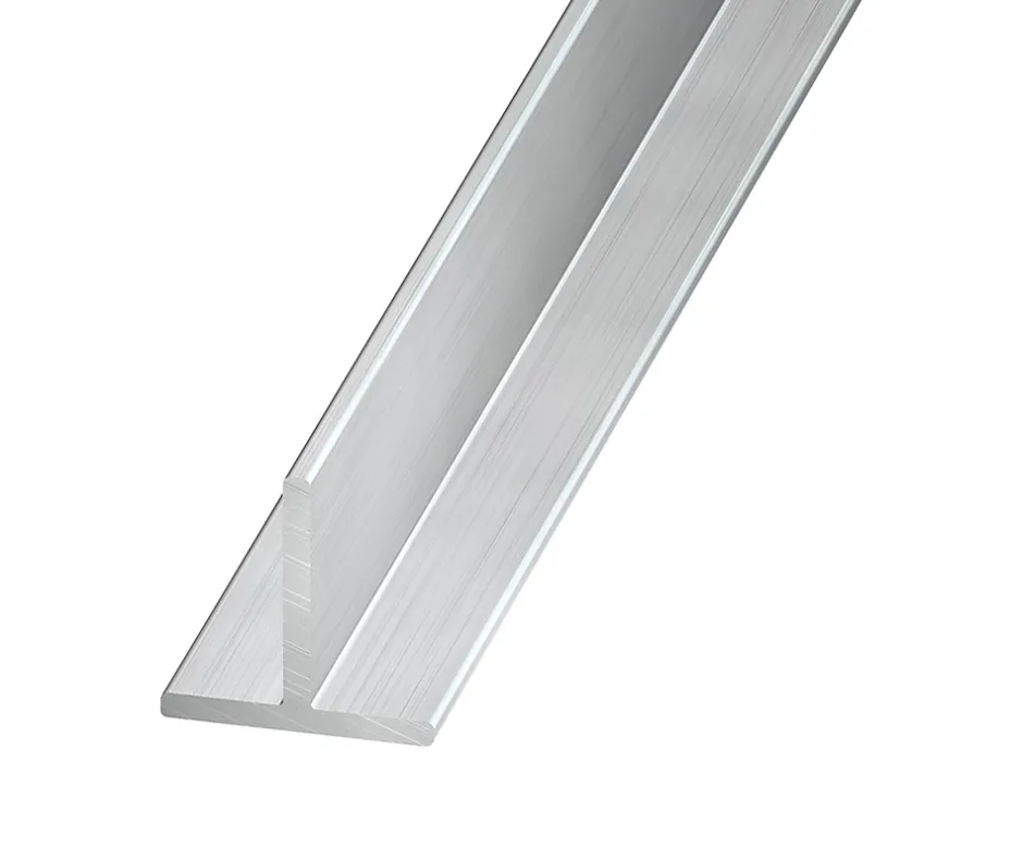 Profilé T aluminium brut 20 x 20 mm, 2 m- Online