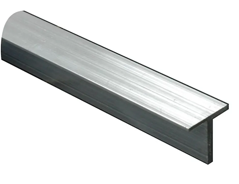 Profilé T aluminium brut 20 x 20 mm, 2 m- Online