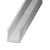 Profilé U aluminium brut 15 x 10 x 15 x 1,5 mm, 2 m^CQFD Sale