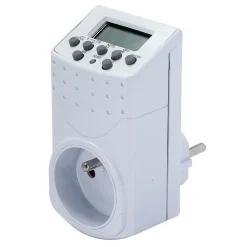 Programmateur digital + prise - 140 programmes --Chacon Sale