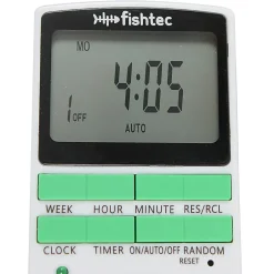 Programmateur digital 16A 3680W - 10 programmes - Mode aléatoire - Écran LCD - Mémoire intégrée^Fishtec Best