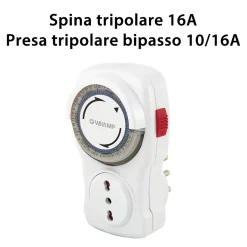 Programmateur hebdomadaire mécanique - 10/16A.-Velamp