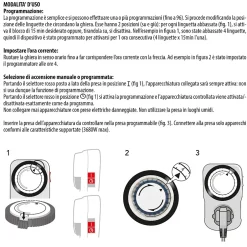 Programmateur journalier mécanique, programmes 15 minutes - 10/16A-Velamp Sale