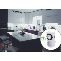 Programmateur mécanique + interrupteur --Chacon New