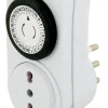 Programmateur quotidien 24 heures, avec fiche / prise 10 / 16A^Velamp Best