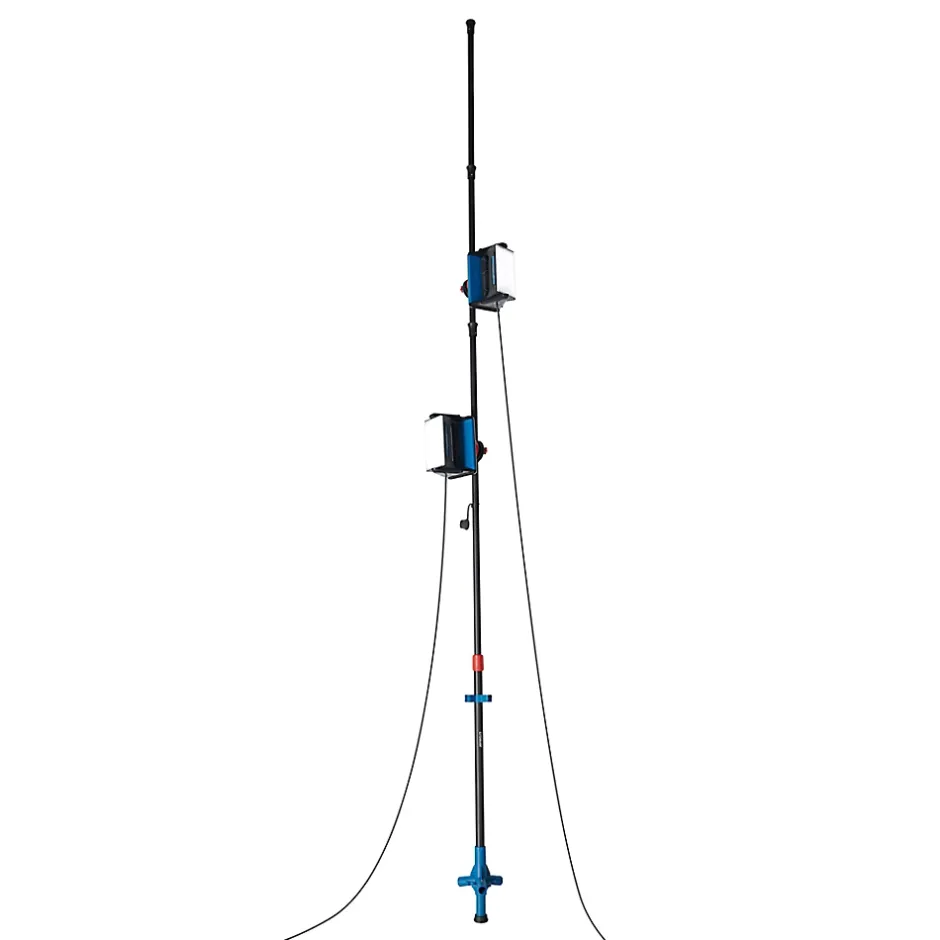 Projecteur de chantier double sur pied à LED filaire Lewo 1600 lumens (20W)^Erbauer Hot