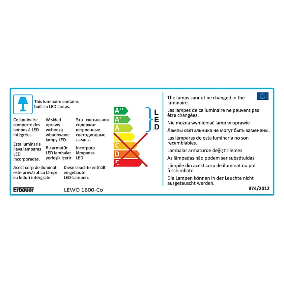 Projecteur de chantier double sur pied à LED filaire Lewo 1600 lumens (20W)^Erbauer Hot