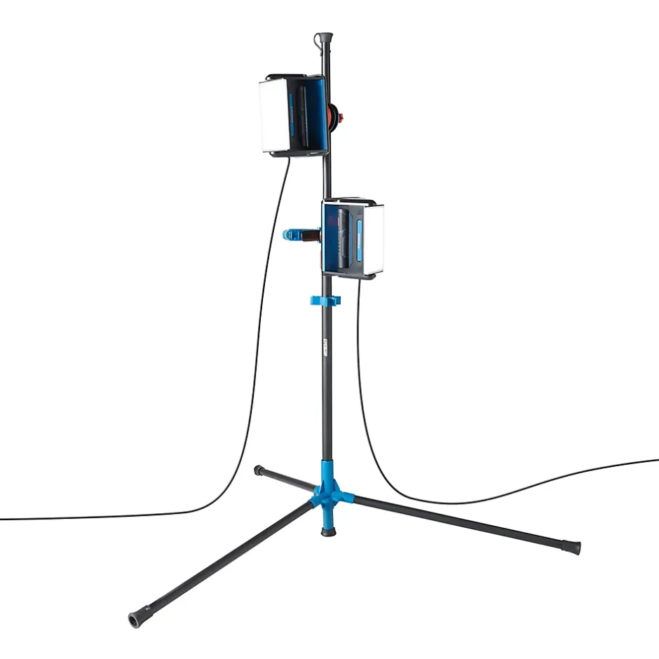 Projecteur de chantier double sur pied 2000 lumens^Erbauer Discount