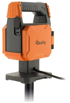 Projecteur de chantier sur trépied 2x15W 2500lm IP54-Zenitech New