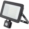 PROJECTEUR SENSOR 50W 5000LM IP65 NOIR-Zenitech Clearance