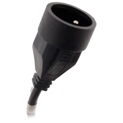 Prolongateur 16A HO5VV-F 3G1,5mm² - noir 5m -^Zenitech Online