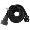 Prolongateur 16A 2P+T noir 3m^Zenitech Clearance
