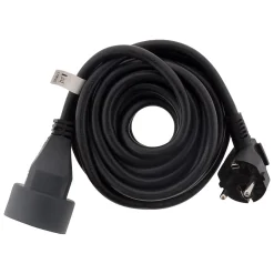Prolongateur 16A 2P+T noir 3m^Zenitech Clearance