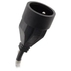 Prolongateur 16A 2P+T noir 3m^Zenitech Clearance