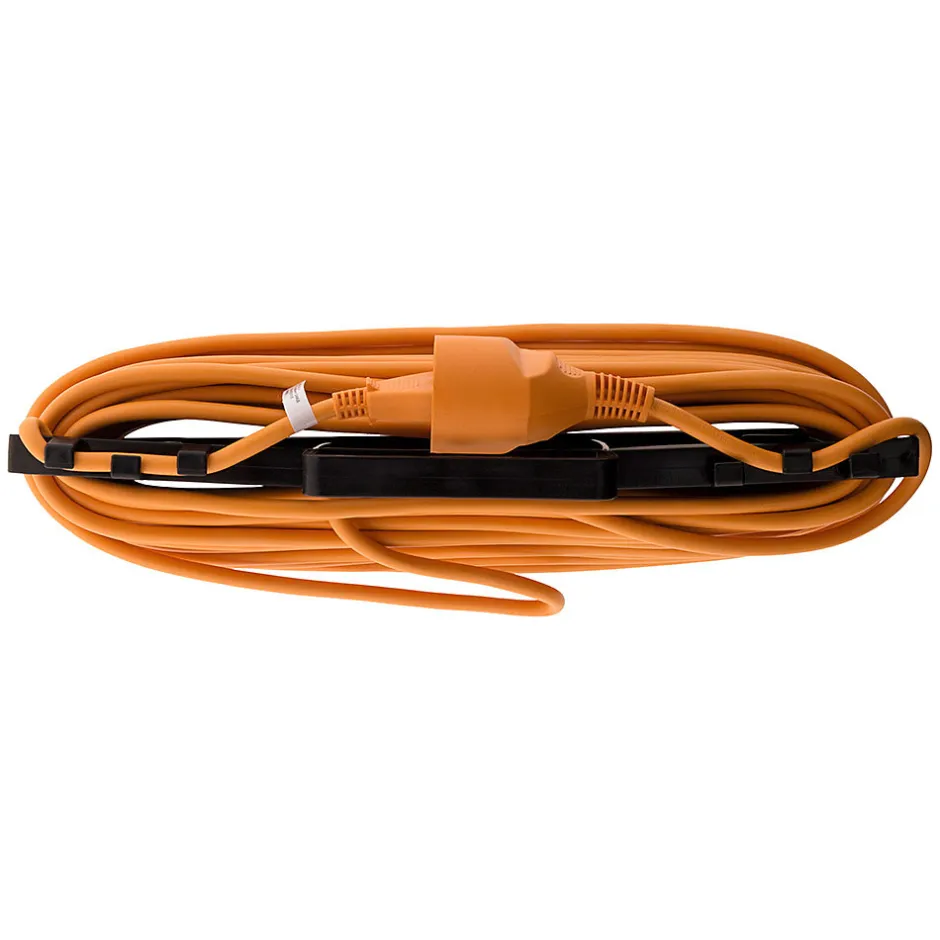 Prolongateur jardin 2x1,5mm² 25m - Orange --Zenitech Clearance