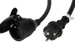 Prolongateur pour chantier HO7RN-F 16A 3G2,5mm² 10m - Noir -^Zenitech Online