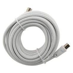 Prolongateur TV mâle/mâle + adaptateur F/F 2m -^Zenitech Sale