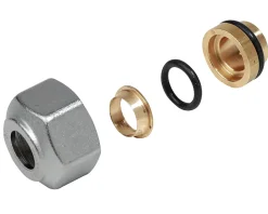 Raccord à compression pour tube cuivre R178 - Diamètre: 18X18mm-Giacomini New