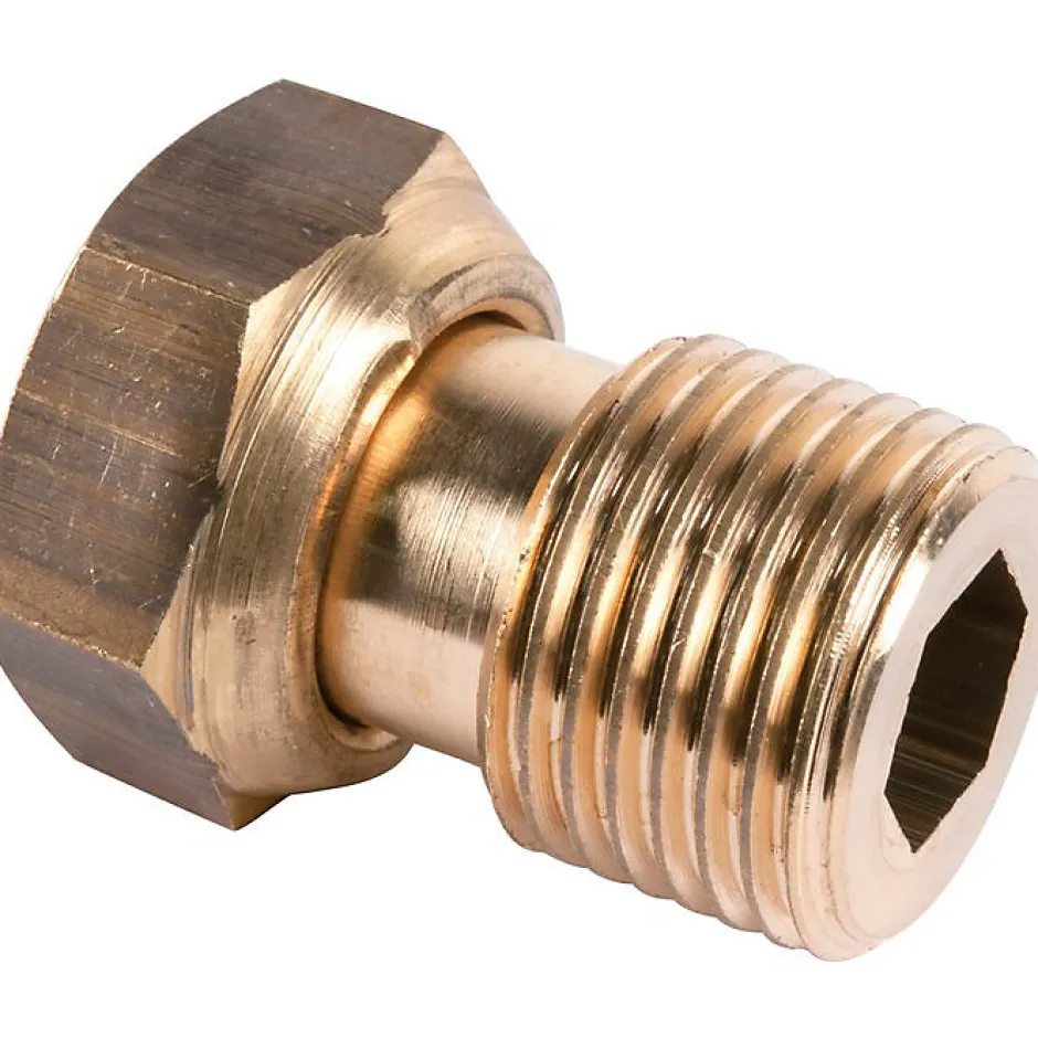 Raccord 2 pièces - M 3/4' - F 1' - Pour Compteur d'eau --Riquier Outlet