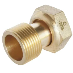 Raccord 2 pièces pour compteur mâle 1/2-femelle 3/4-Somatherm for you Outlet