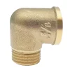 Raccord laiton coudé 90 degrés mâle femelle à visser diam 1/2" - lot de 5-Monmobilierdesign Sale