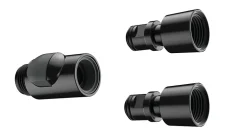 Raccord rapide 1/2 pour douchette, noir,-Hansgrohe Clearance