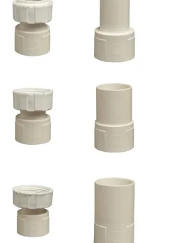 Raccord TOUTFLEX - à visser - diam : évacuation 1