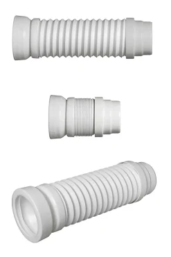 Raccord WC extensible MULTIDROIT - Extensibilité: 180-380mm - raccordement canalisation diam : 93 et 100 mm-Ceta Outlet