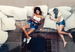 Rallonge 2 ports USB rapide 3m Watt&Co- Hot