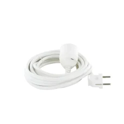 Rallonge + USB-C 5m - Blanc --Chacon Discount