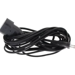 Rallonge de câble HO5VV-F 2x1mm² - 5m - noir --Zenitech Best