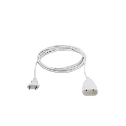 Rallonge 2G x 0.75mm² 3m Power1All blanc-