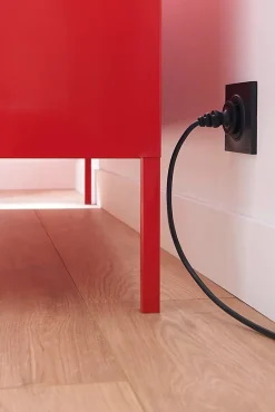 Rallonge intérieur H05VV-F 3 x 1.5 mm² 3m + prise métal^Diall Discount