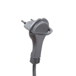 Rallonge intérieur H03VVH2-F 2 x 0.75mm² 3m prise métal-Diall Hot