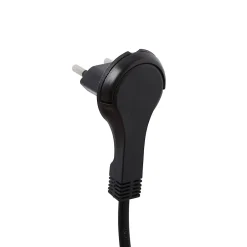 Rallonge intérieur H03VVH2-F 2 x 0.75mm² 3m prise noir^Diall New