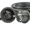 Rallonge électrique extérieure 10 m IP44 câble robuste avec cache prise^Terre Jardin
