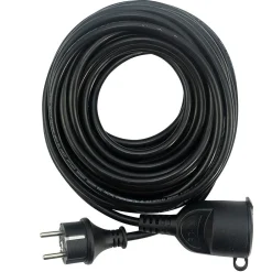 Rallonge électrique extérieure 10 m IP44 câble robuste avec cache prise^Terre Jardin