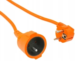 Rallonge électrique 3x1,0 mm 10 m orange-Importdistrib New
