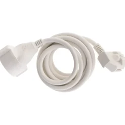 Rallonge Schuko HO5VV-F 3G1,5mm² 2m - blanc -^Zenitech Sale