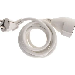 Rallonge Schuko HO5VV-F 3G1,5mm² 2m - blanc -^Zenitech Sale
