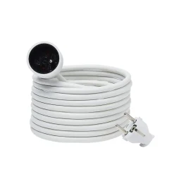 Rallonge secteur Power3All NFL-001 longueur 5 m câble H05VVF 3G1 5mm² 3680W pour 230V maxi- Online