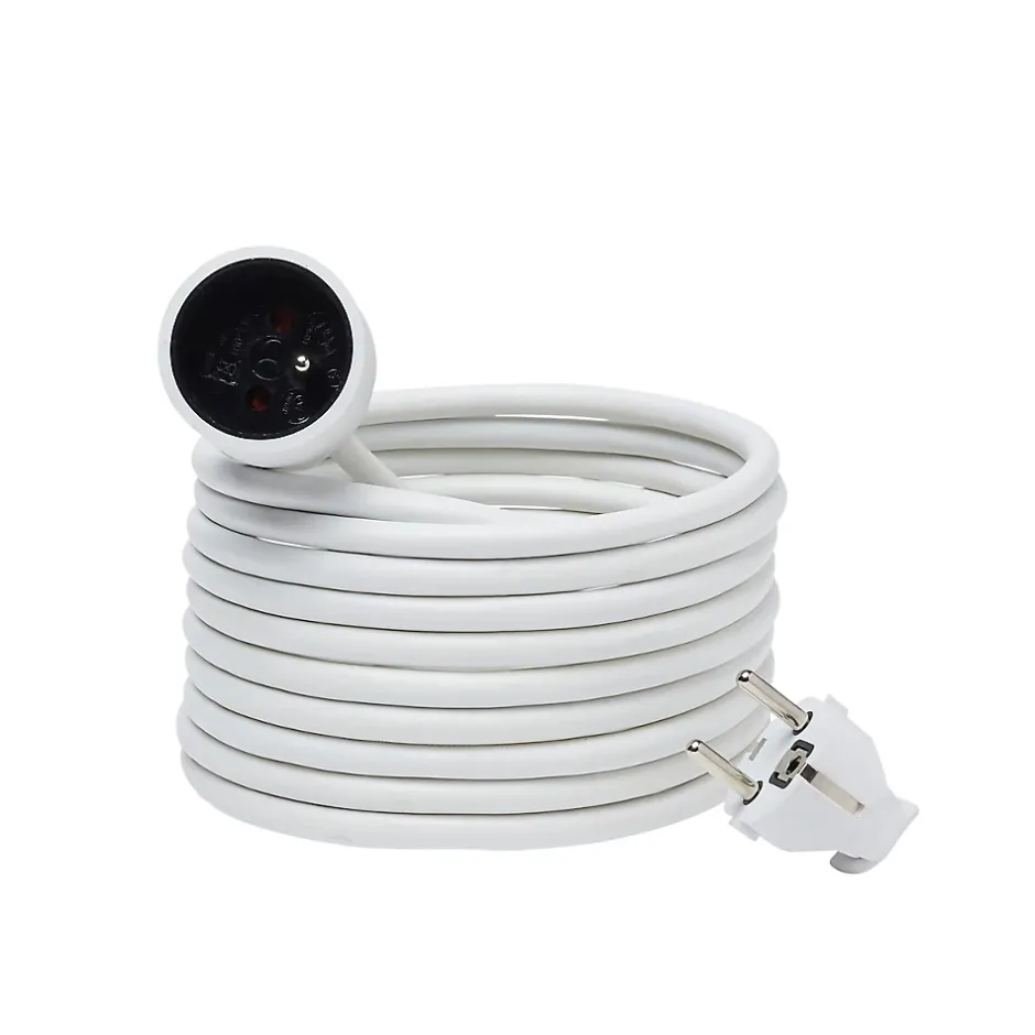 Rallonge secteur Power3All NFL-001 longueur 5 m câble H05VVF 3G1 5mm² 3680W pour 230V maxi- Online