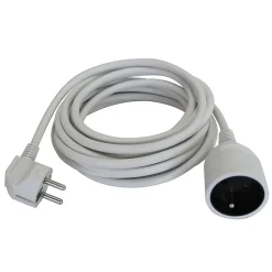 Rallonge secteur Power3All NFL-001 longueur 5 m câble H05VVF 3G1 5mm² 3680W pour 230V maxi- Online